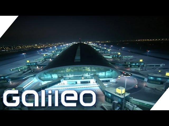 Der größte Flughafen der Welt in Dubai | Galileo | ProSieben