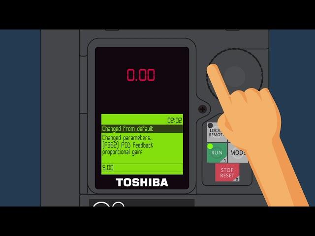 Toshiba Q9 Plus Adjustable Speed Drive - Utilities Menu