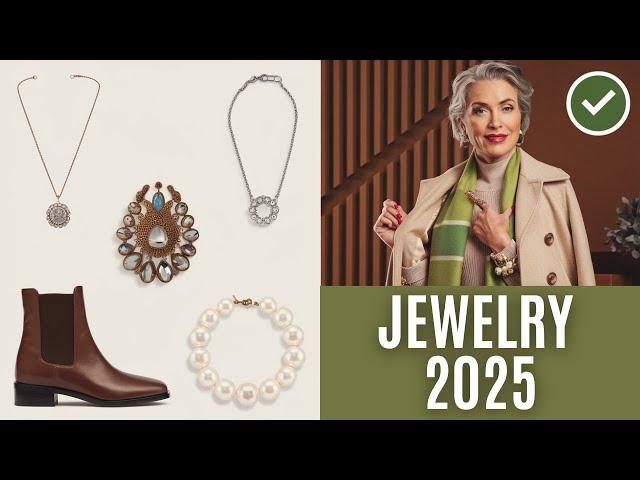 Jewelry Trends: What's IN and What's OUT for Women Over 50! Winter 2025