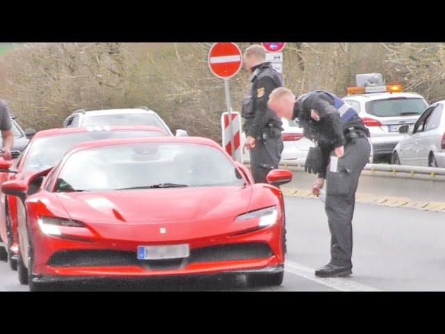 NÜRBURGRING CARFREITAG 2024 Polizei, Ferrari, Tuner - TEIL 3   Nordschleife Nurburgring