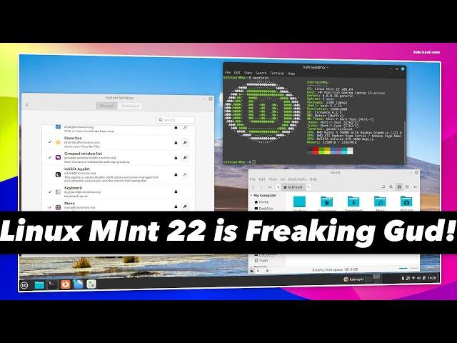 Linux Mint 22 First Look  // Top New Features & Changes