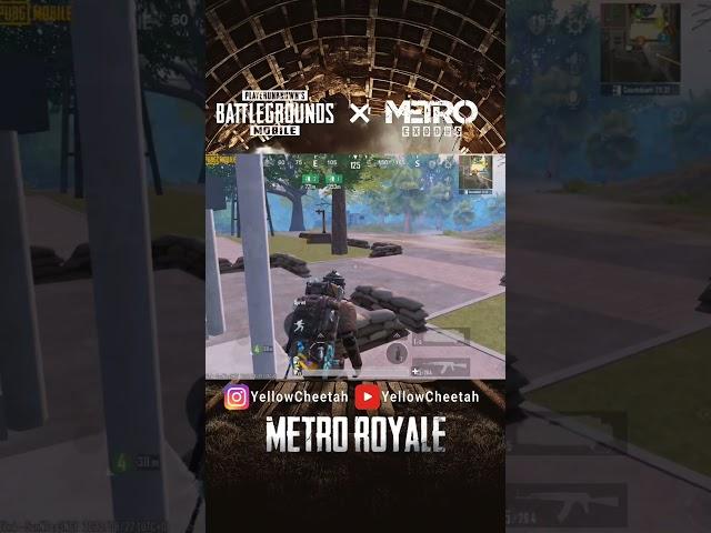 Metro Royale New Chapter Gameplay #pubg #metroroyale #pubgmobile #yellowcheetah #pubgmetro