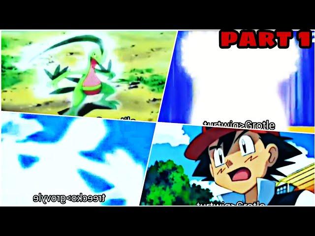 Ash all Pokemon evolution kanto to galar | part 1 | kanto to hoenn evolution | Pokemon amv |