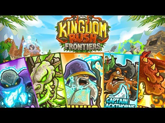 Аналитика героев в Kingdom rush frontiers