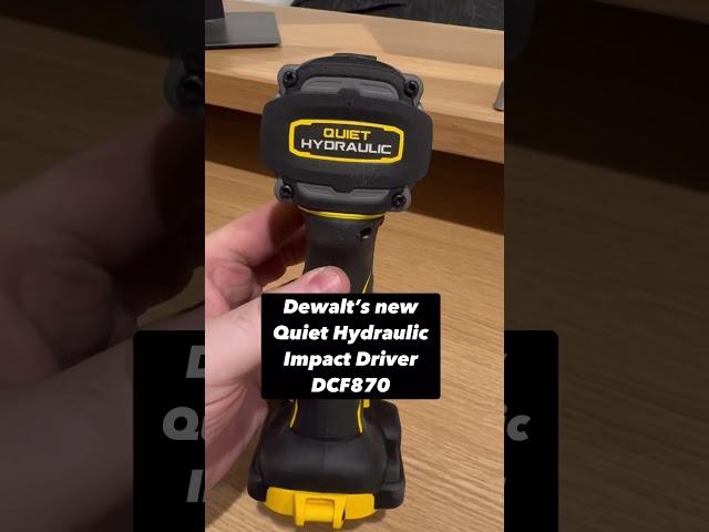 Dewalt’s Quiet Impact is FINALLY here! #dewalt #dewalttough