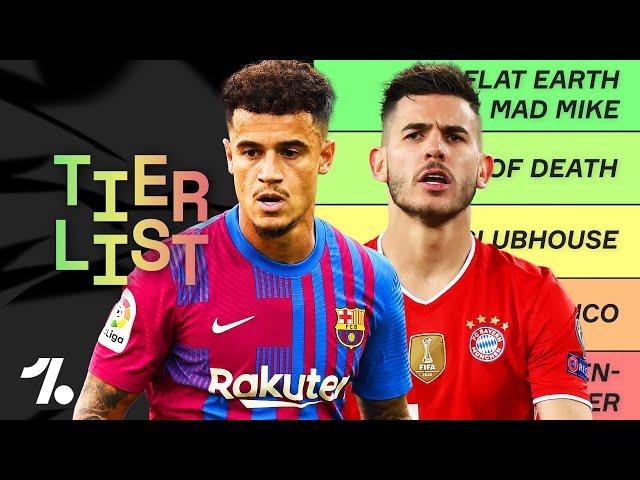 Coutinho, Hernandez & Co.: Wir ranken Transferflops der letzten 5 Jahre! OneFootball Tierlist