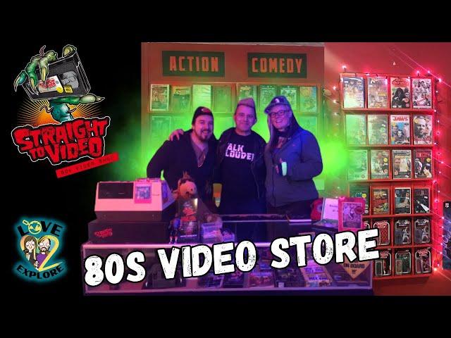 Straight to Video Vlog | 80s Video Rental Store & Museum