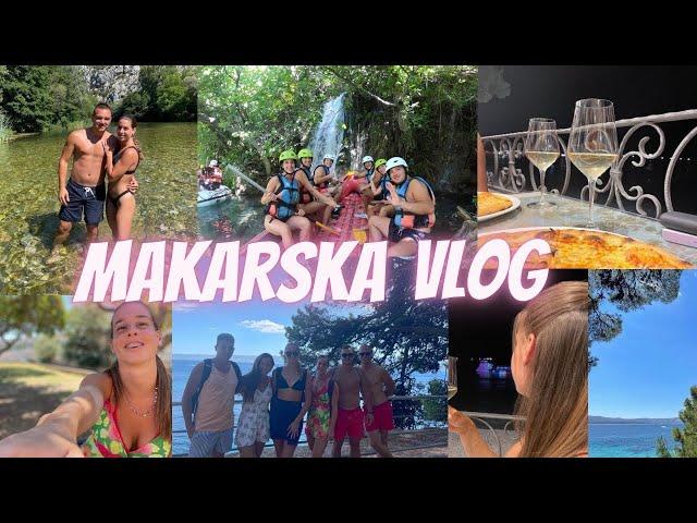 MAKARSKA VLOG- hajókirándulás, rafting | Paula