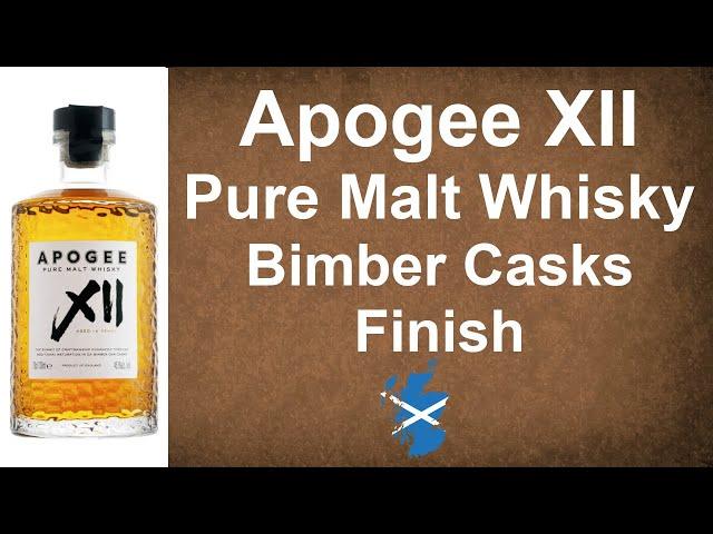 Apogee XII Pure Malt Whisky Bimber Casks Finish Review by WhiskyJason