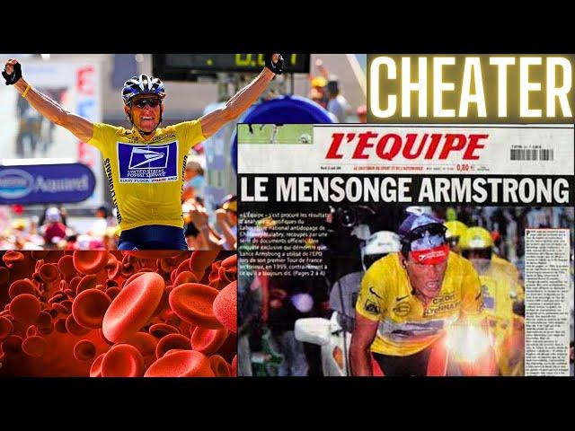 Lance Armstrong BLOOD DOPED, LIED and DEFRAUDED The U.S. Government!