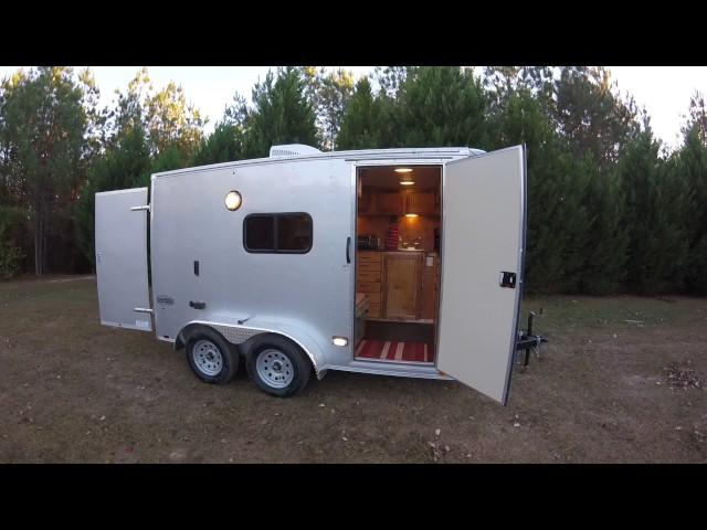 Cargo Trailer Conversion to Camper