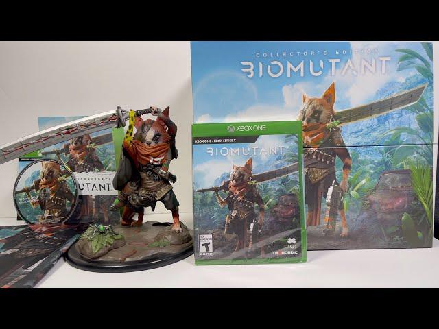 Biomutant Collector's Edition - Full Unboxing (Xbox Series X|One)