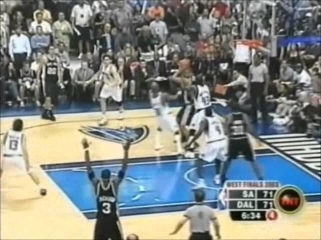 Spurs 42-15 Run vs. Mavericks (2003 WCF Game 6)
