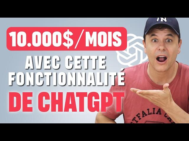 Nouvelle Façon de Gagner de l'Argent avec ChatGPT - Personne n'en Parle !