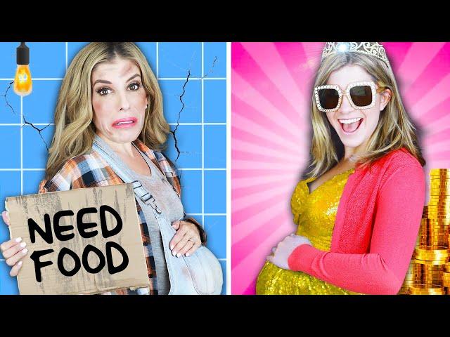 Rich Pregnant Vs Broke Pregnant - Rebecca Zamolo