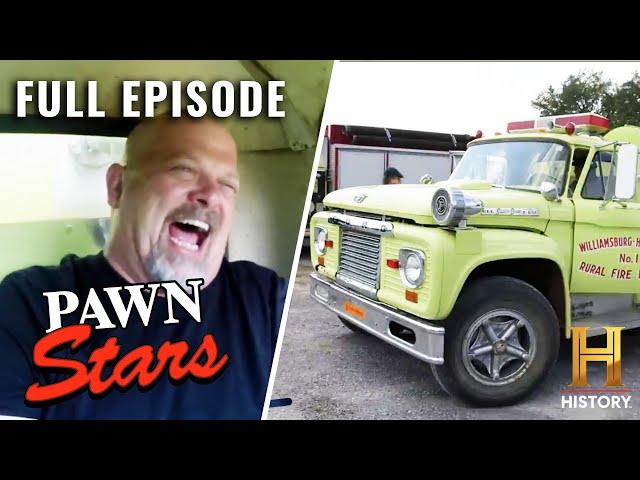 Pawn Stars: Rick Chases an EXCLUSIVE Rare Fire Truck (S16, E7) | Full Episode