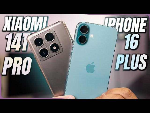 ¡¡¡TIENES que VER ESTO!!! iPhone 16 vs Xiaomi 14T Pro