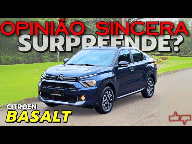 Citroen BASALT: É bom mesmo? VALE a PENA? Preço, consumo, PROBLEMA. SUV automático BARATO. Avaliação