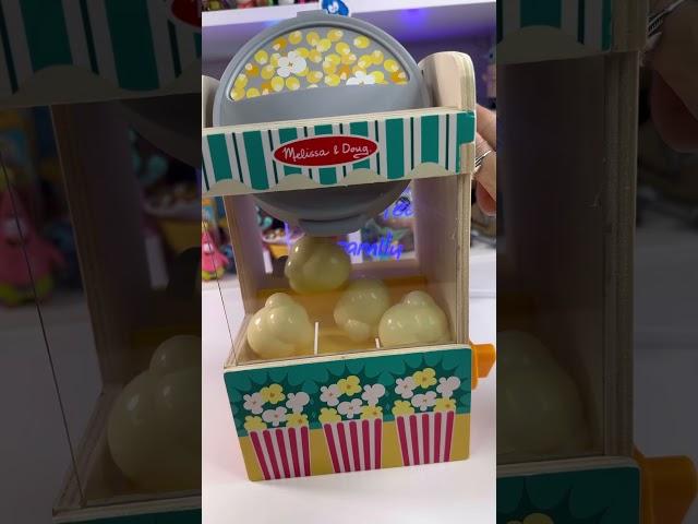 Melissa & Doug Fun at the Fair! Wooden Popcorn Popping Play Food Set #asmr #shorts