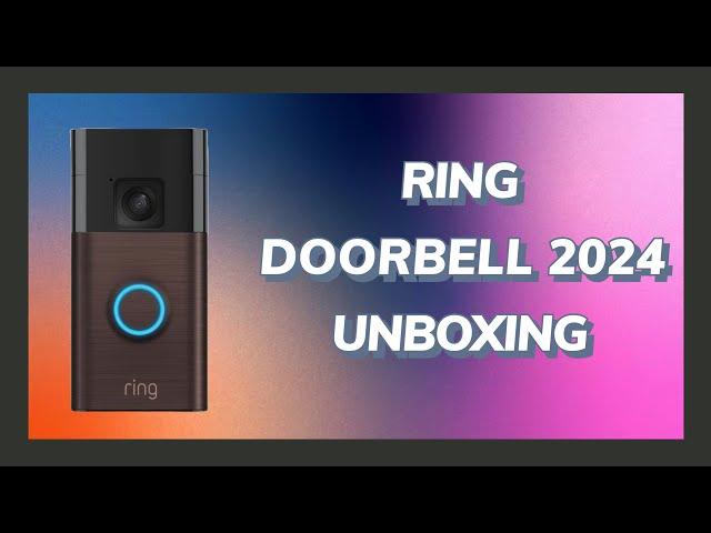 Unboxing del Nuevo Ring Doorbell 2024 | ¡Descubre sus Novedades!