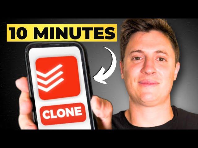 I Built a Todoist Clone with AI in 10 minutes (Cursor + v0 + ChatGPT API)