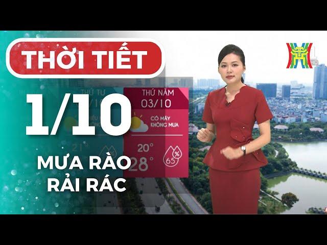 Dự báo thời tiết Thủ đô Hà Nội hôm nay ngày mai 1/10/2024 | Thời tiết hôm nay | Dự báo thời tiết