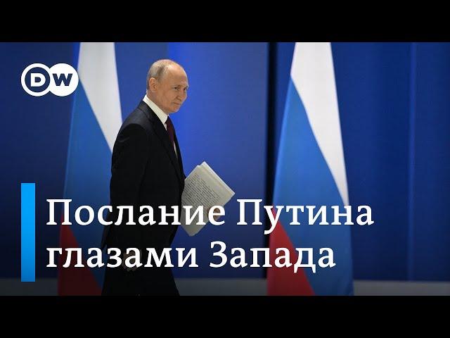 Западные эксперты о Путине и его речи: "Элита в заложниках у диктатора"