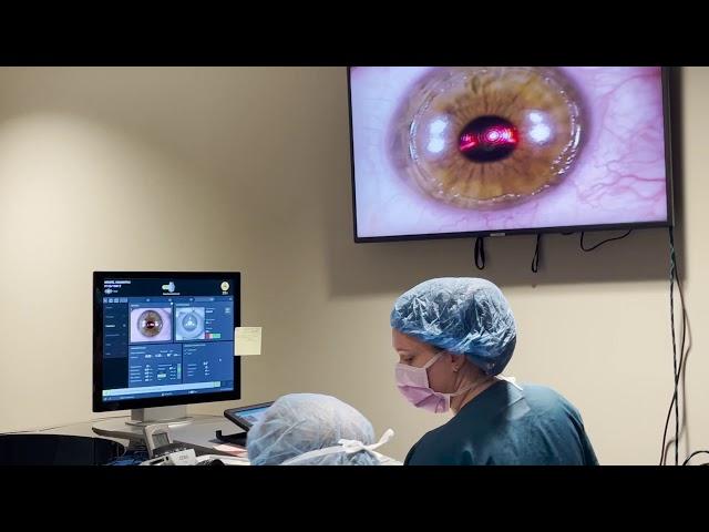 Live PRK Procedure at Commonwealth Eye Surgery