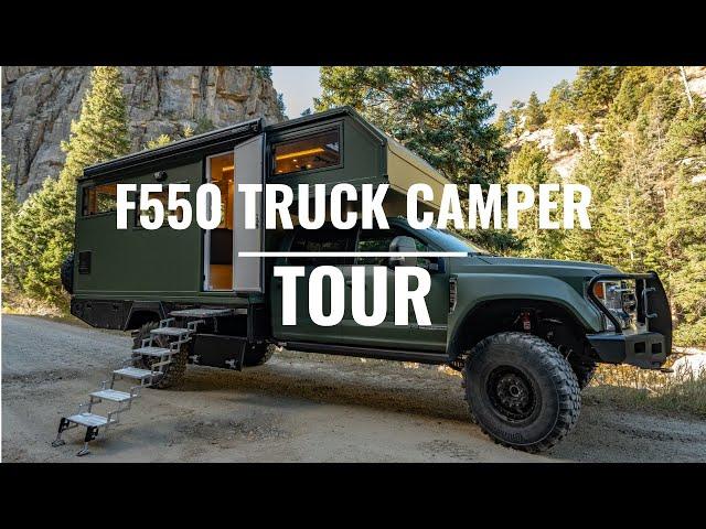 Custom Van Build (FULL TOUR) | Rossmönster | Overland Truck Camper, F550! | 253