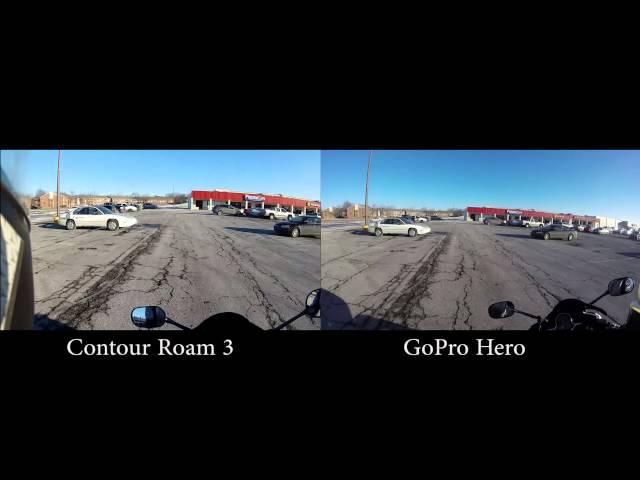 Contour Roam 3 vs  GoProHero [1080p 30fps]