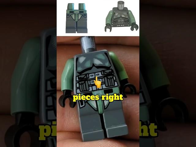 I Found These 2 Rare Pieces in a LEGO HAUL!  #lego #legostarwars #legominifigures #legohaul #shorts
