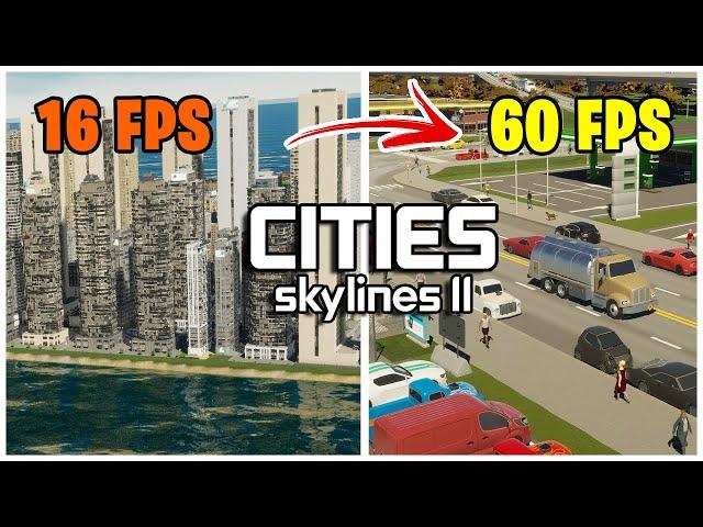 16 FPS auf 60 FPS Cities Skylines 2 Optimal Einstellen [Release Version]