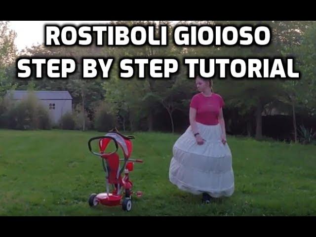 Step by Step How to Dance Rostiboli Gioioso, a 15th century Italian dance | SCA Dancing