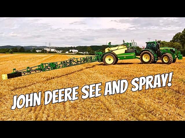 John Deere See and Spray! The future of crop protection?