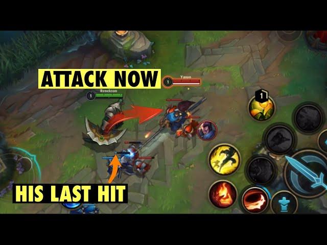 LANING CHALLENGER GUIDE - RENEKTON| Wild rift - -Part 1