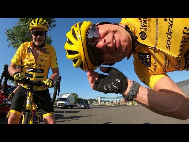 Team Rynkeby Stockholm 2023 Dag 1. Tour de Paris.