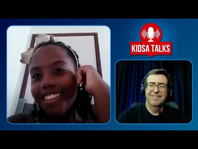 MARIA EMILIA ALUNA DO KIDSA FALA INGLÊS AOS 9 ANOS DE IDADE | PODCAST KIDSA TALK