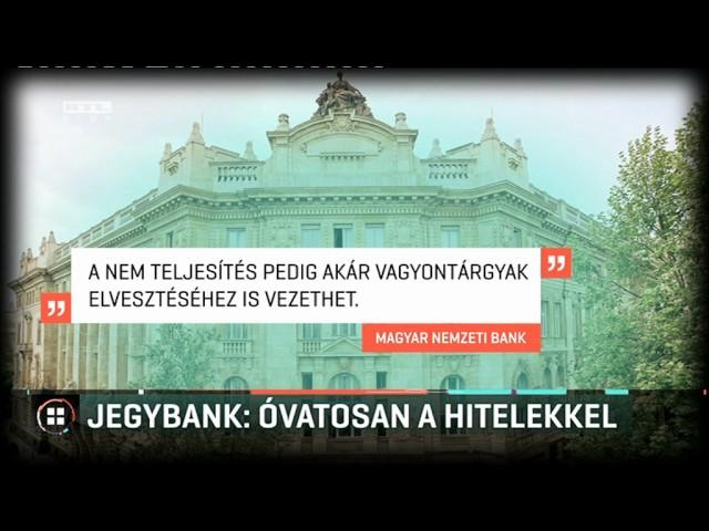 Jegybank: óvatosan a hitelekkel - 16-12-11