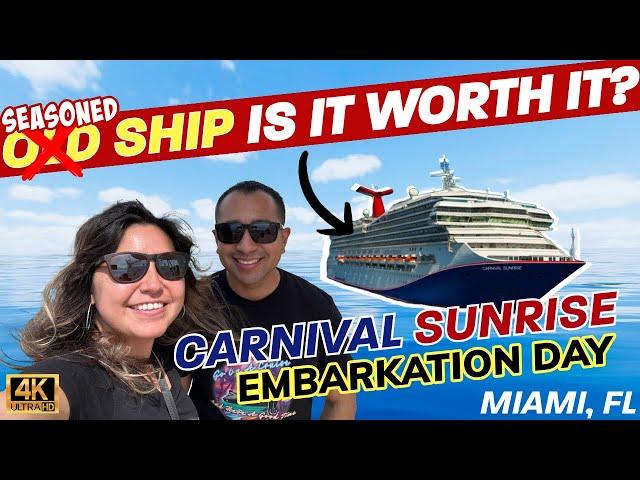 Is the Carnival Sunrise Still Worth It? Embarkation Day Review