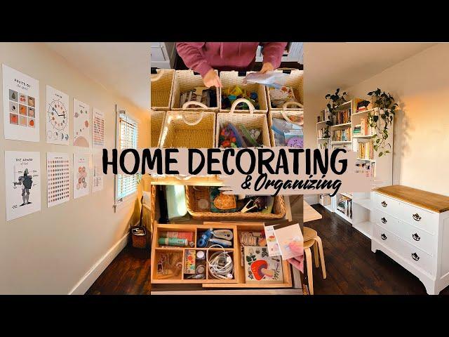 DIY Home Decorating & Organization Ideas!! Organize and Declutter With Me | Cleaning Motivation