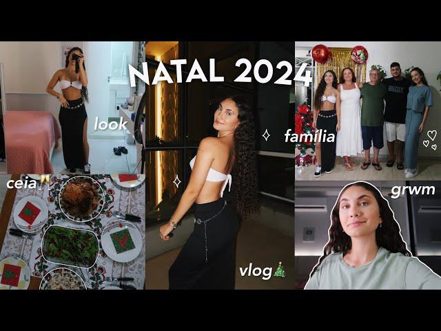 vlog: meu natal de 2024  *grwm, família e muita comida kkkkkk*