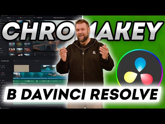 Режем ХРОМАКЕЙ в Davinci Resolve