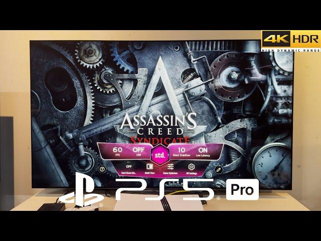 Assassin's Creed Syndicate PS5 Pro Gameplay With LG Oled TV 4K 60FPS (PS4 Image Enhancement)