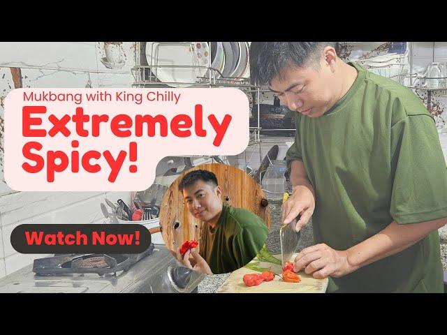 "Epic Mukbang: Slow-Cooked Wild Boar with Brahmi Leaf Chutney Featuring Fresh King Chilly!"