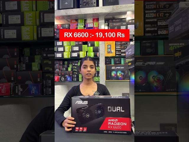 Under 50,000 Rs Gaming Pc Build with AMD RX 6600   #shorts #pcbuildshorts