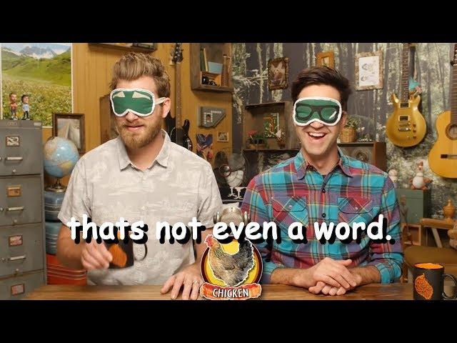 rhett and link trying to speak for 4 minutes straight