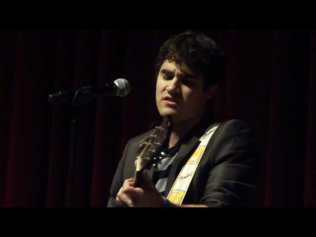 Darren Criss performs Teenage Dream live Glee Project event