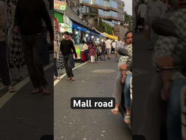 Mall Road always lovely #travel #ytshorts #youtube #viralvideos #insta #trending #tranding