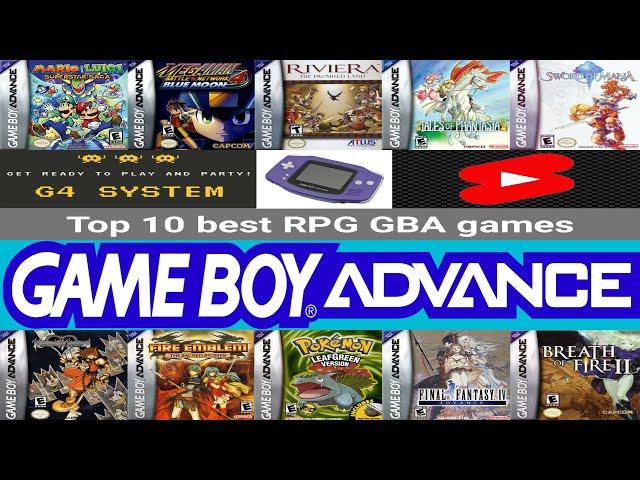 top 10 best RPG GBA games #Shorts