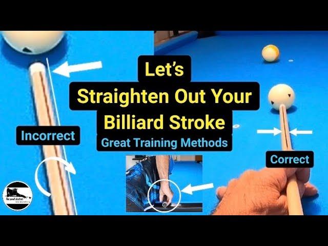 How to stroke straight/watch till the end